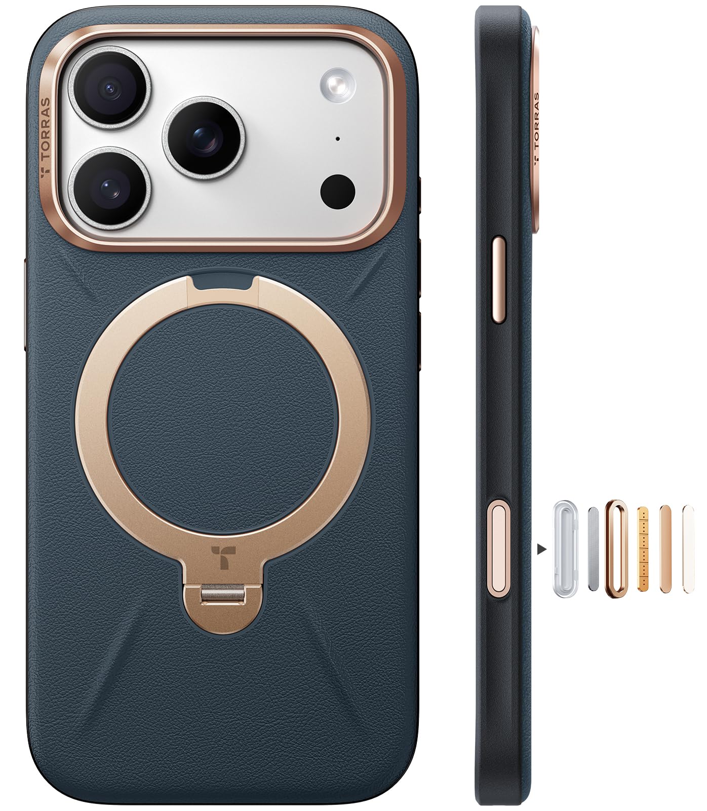 Amazon.co.jp: TORRAS iPhone 17 Pro 用 ケース【新感覚レザー・スキン